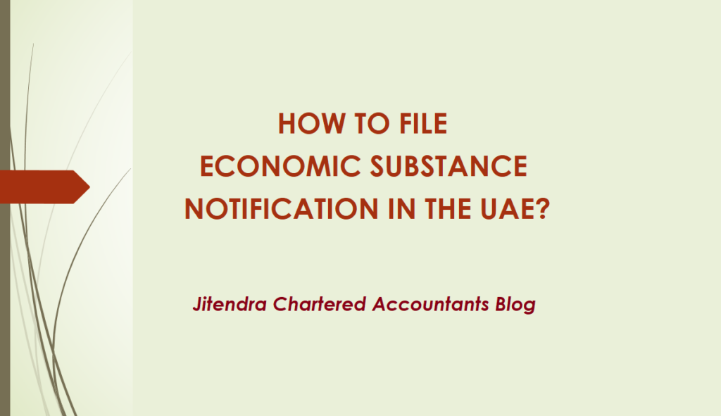 ESR Notification Filing in dubai