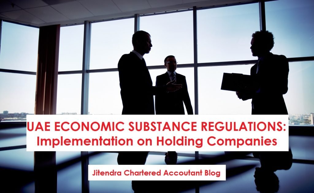 UAE ESR implementation on holding companies