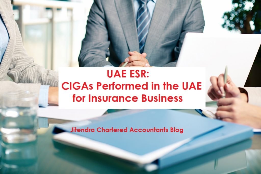 CIGAS Performed on Insurance Business the UAE as per ESR.