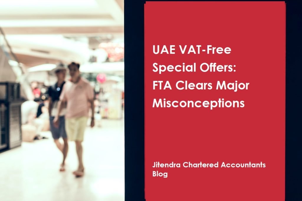 UAE vat free special offer