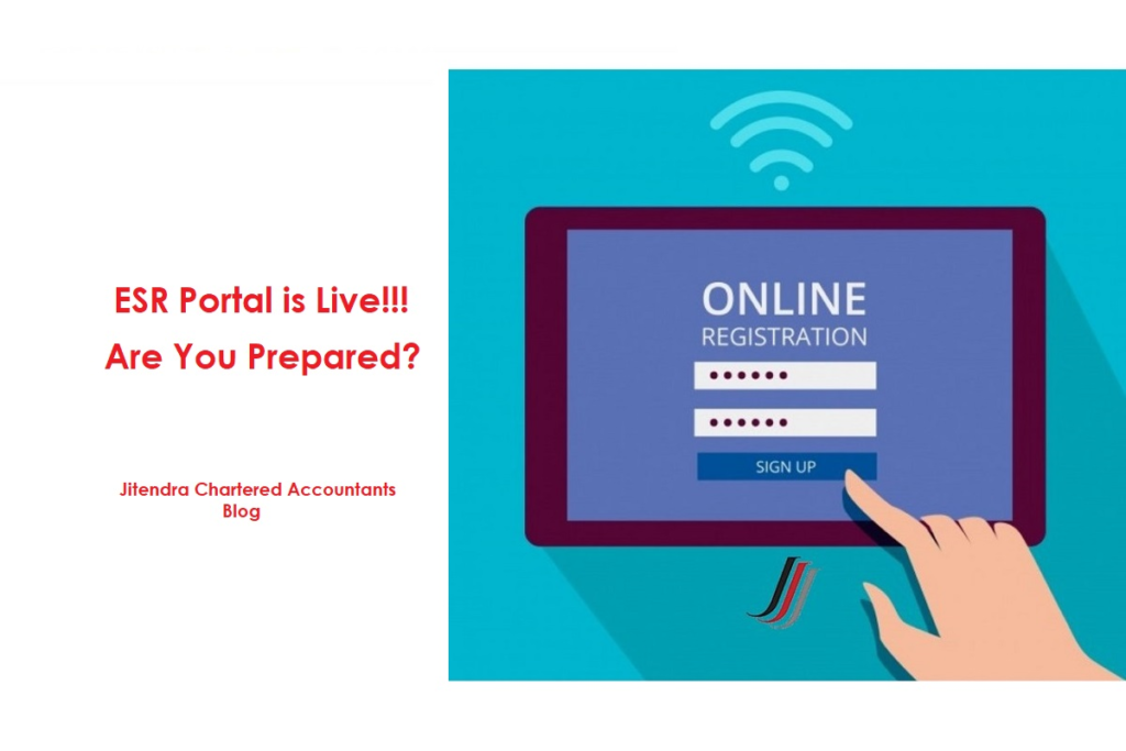 ESR Portal is live now - are you prepared