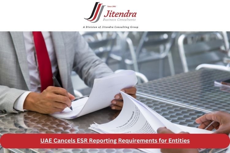 UAE Cancels ESR Reporting Requirements for Entities