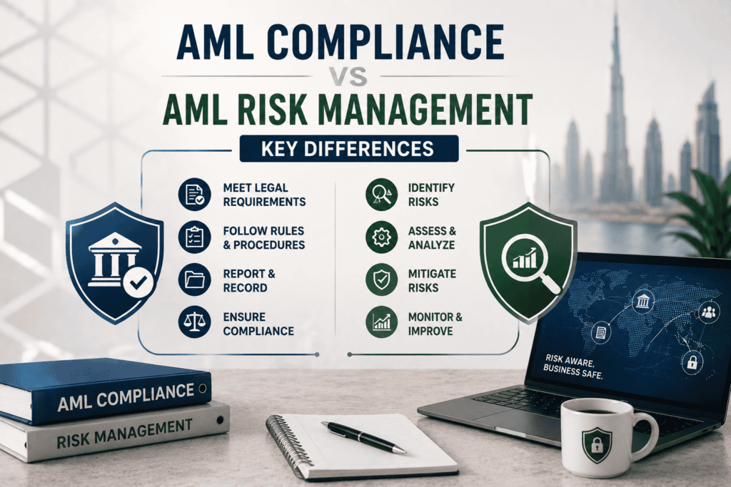AML Compliance vs AML Risk Management in the UAE