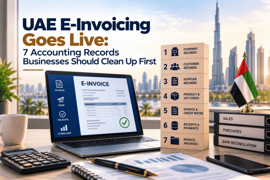 UAE E-Invoicing_ Seven Records to Clean Up