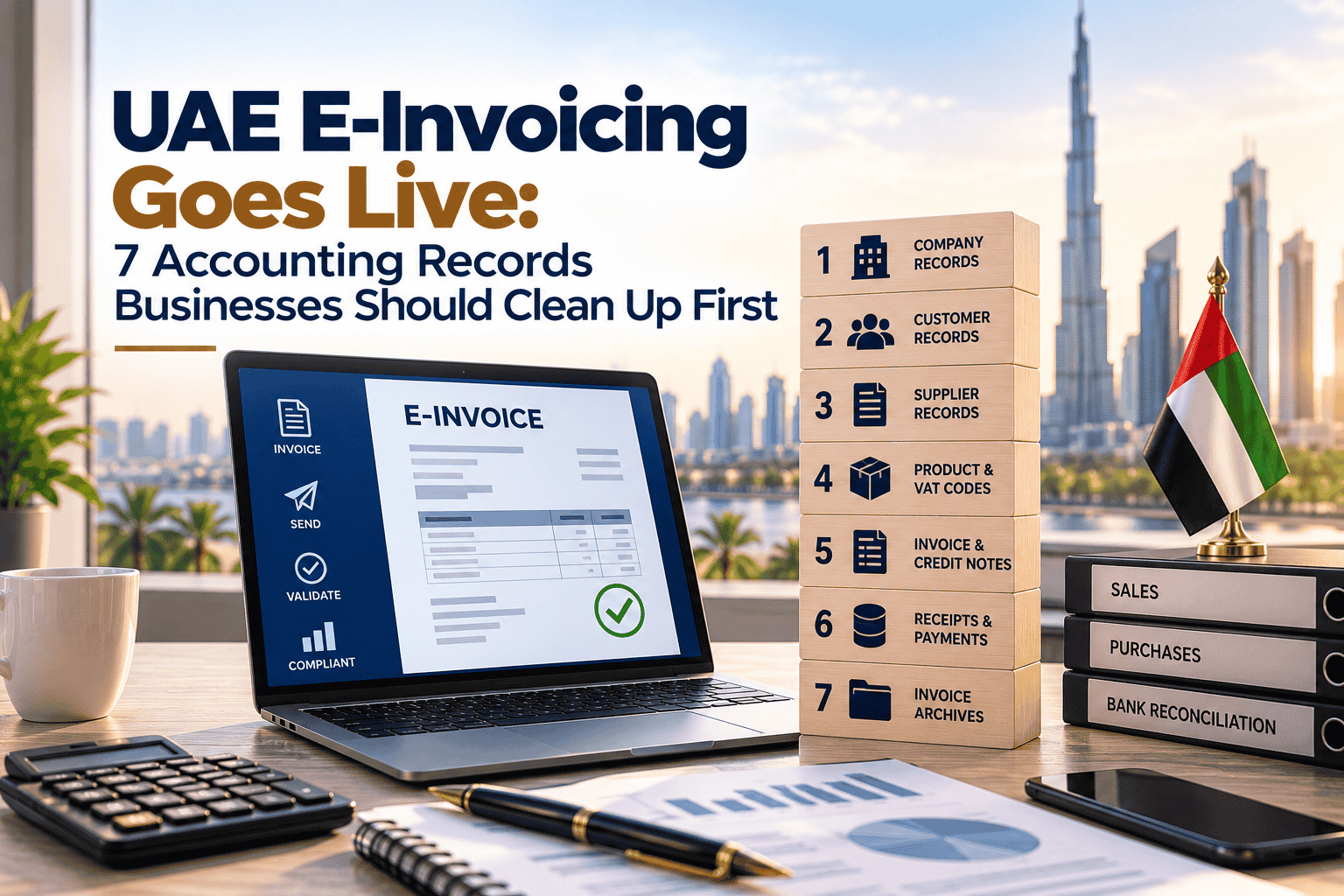 UAE E-Invoicing_ Seven Records to Clean Up